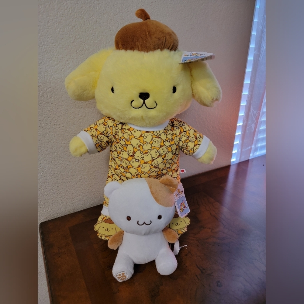 Build a Bear Pompompurin NEW with Buddy